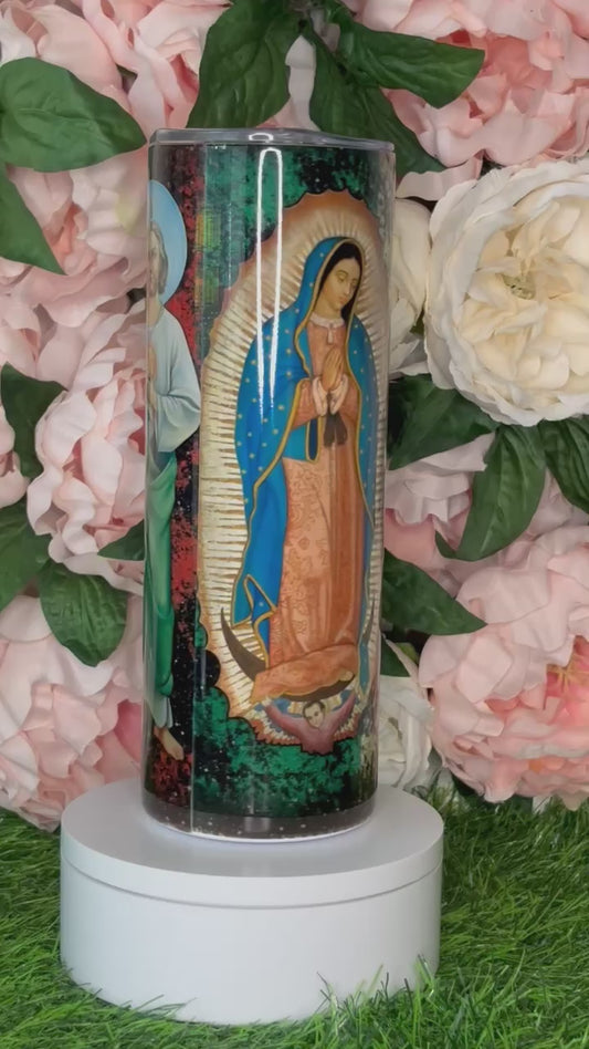 Virgin Mary and San Judas Tumbler