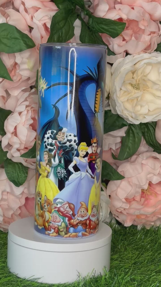 Disney Characters Tumbler